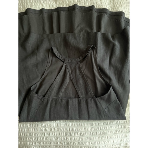 Banana Republic Linen Black Dress - Picture 4 of 6